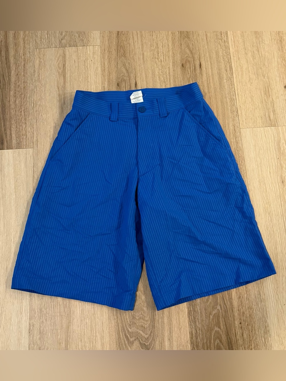 Under Armour Heat Gear Blue Men's Athletic Golf Performance Shorts size 30